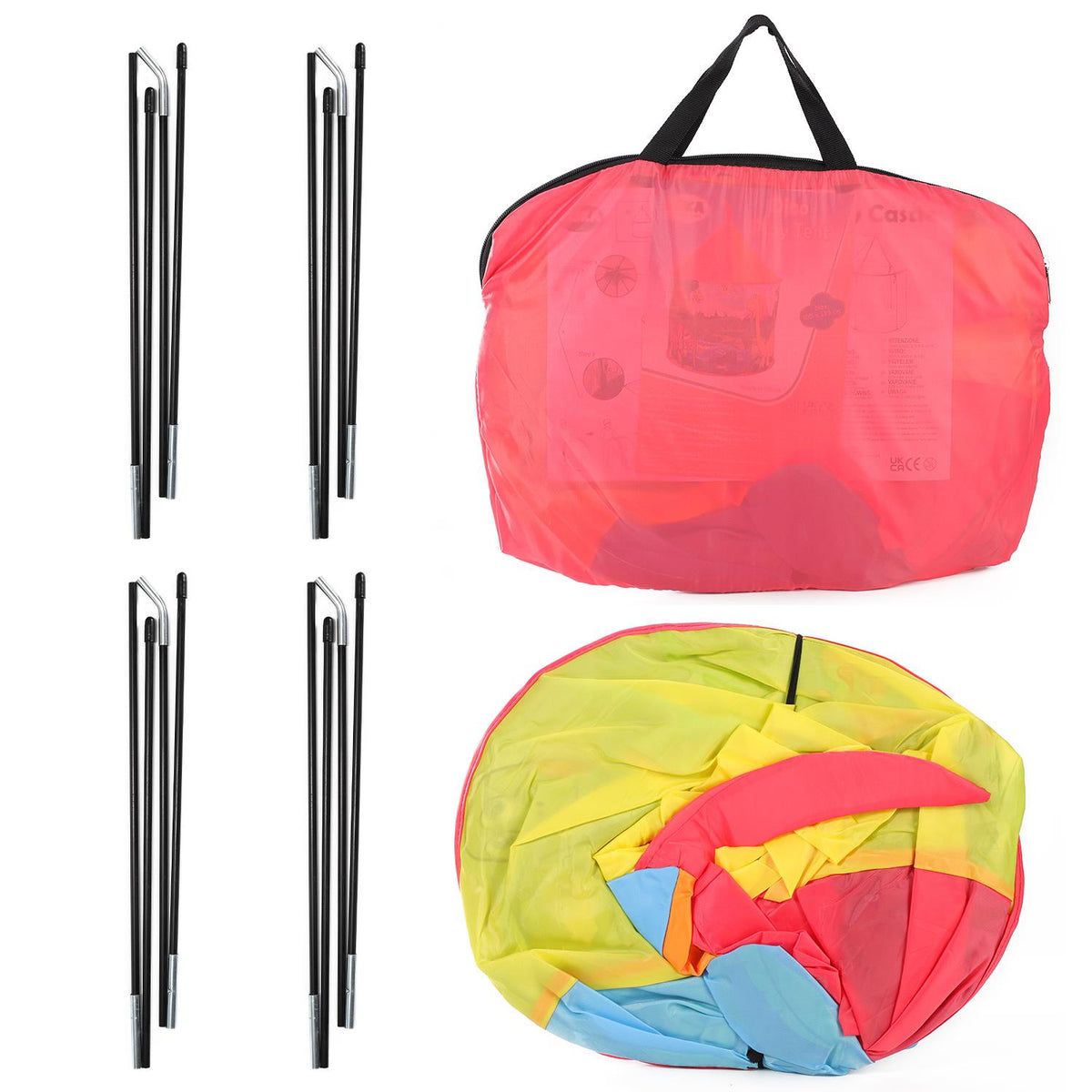 SOKA Dinosaur Play Tent – Kids Pop-Up Indoor & Outdoor Tent