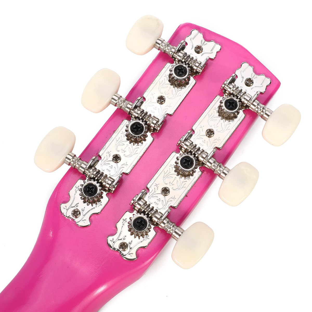 SOKA Wooden Pink Guitar – Musical Pretend Play Toy for Kids