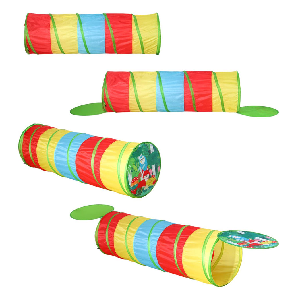 SOKA Jungle Pop-Up Play Tunnel – Indoor & Outdoor Kids Toy